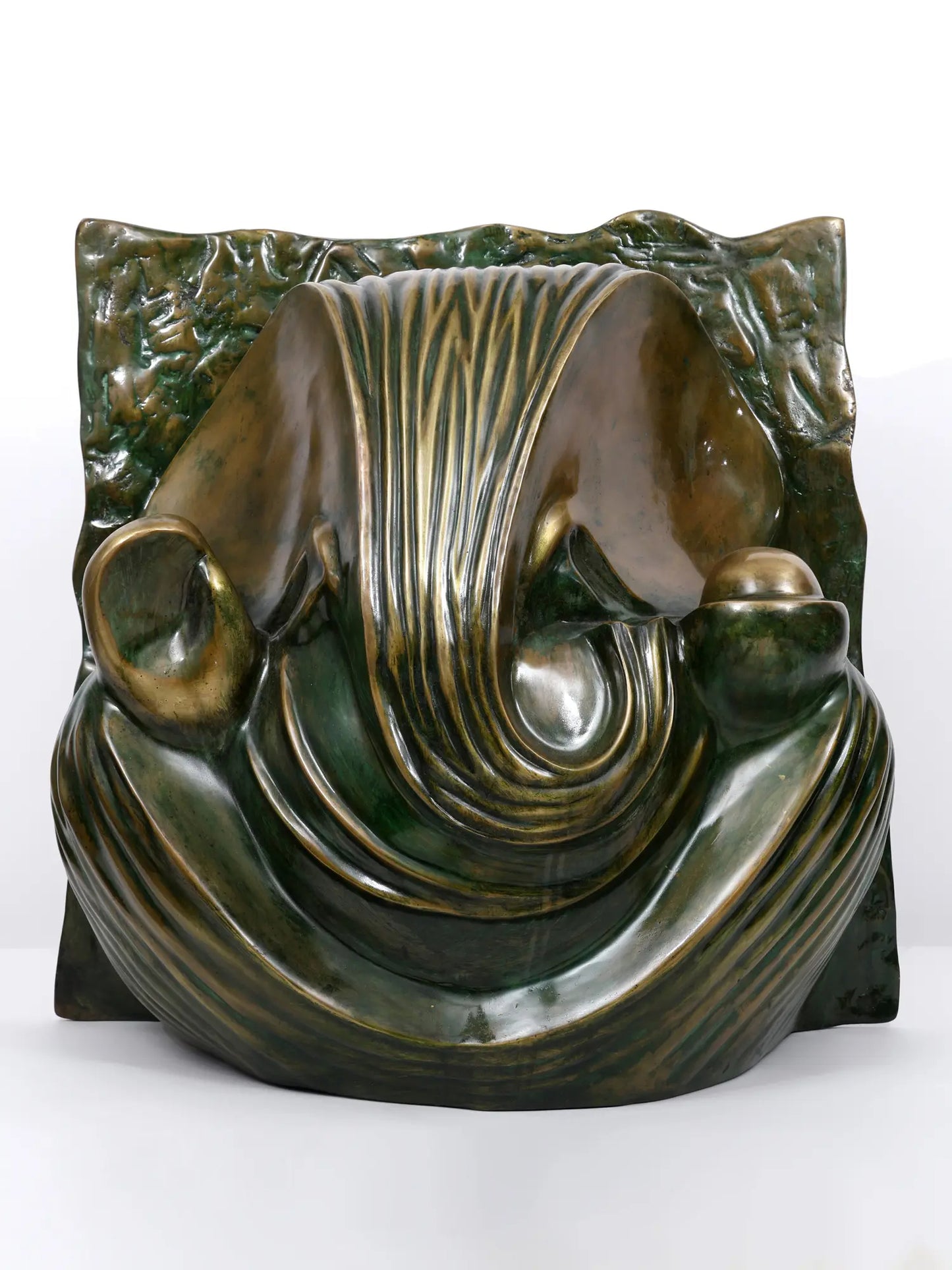 Elegant Modernity: The 26" Ganesha in Brass | Handmade Statue | Made in India