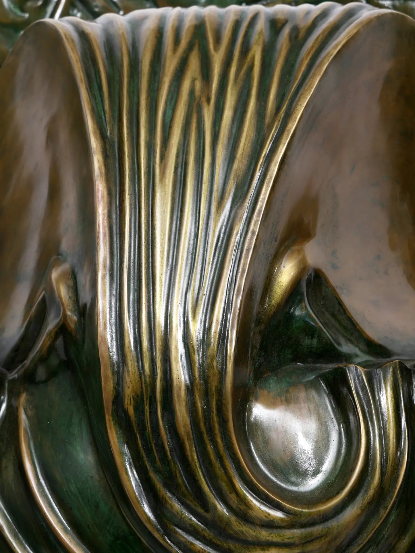 Elegant Modernity: The 26" Ganesha in Brass | Handmade Statue | Made in India