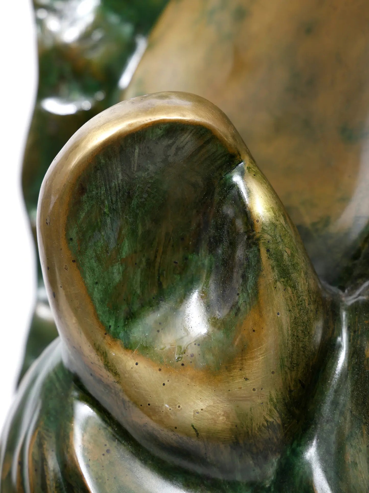 Elegant Modernity: The 26" Ganesha in Brass | Handmade Statue | Made in India