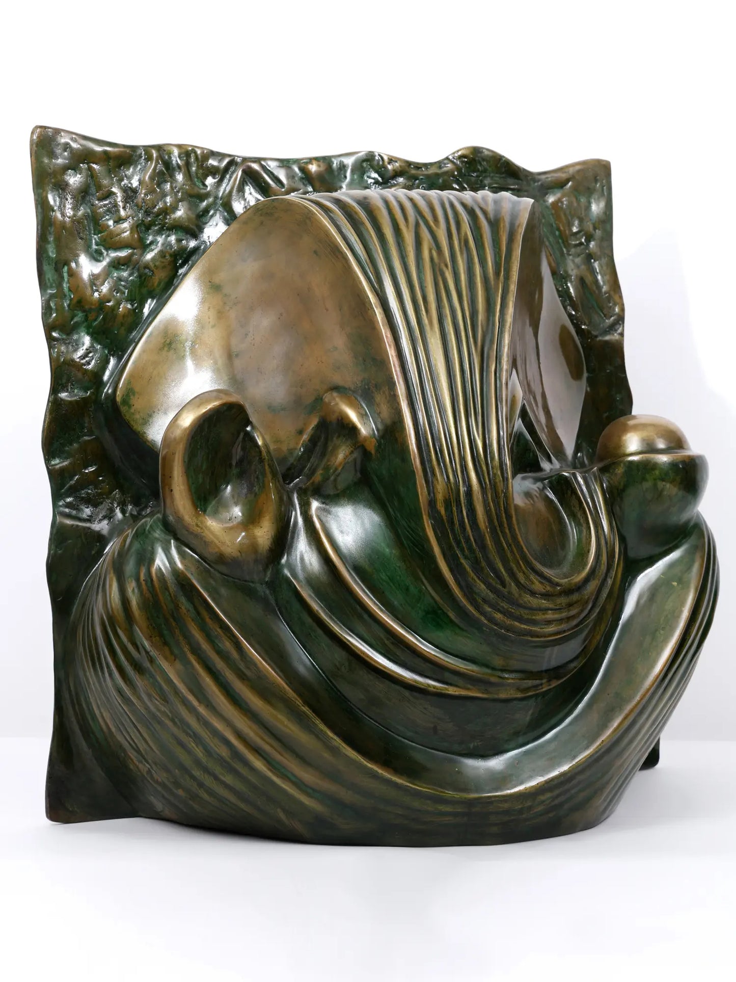 Elegant Modernity: The 26" Ganesha in Brass | Handmade Statue | Made in India