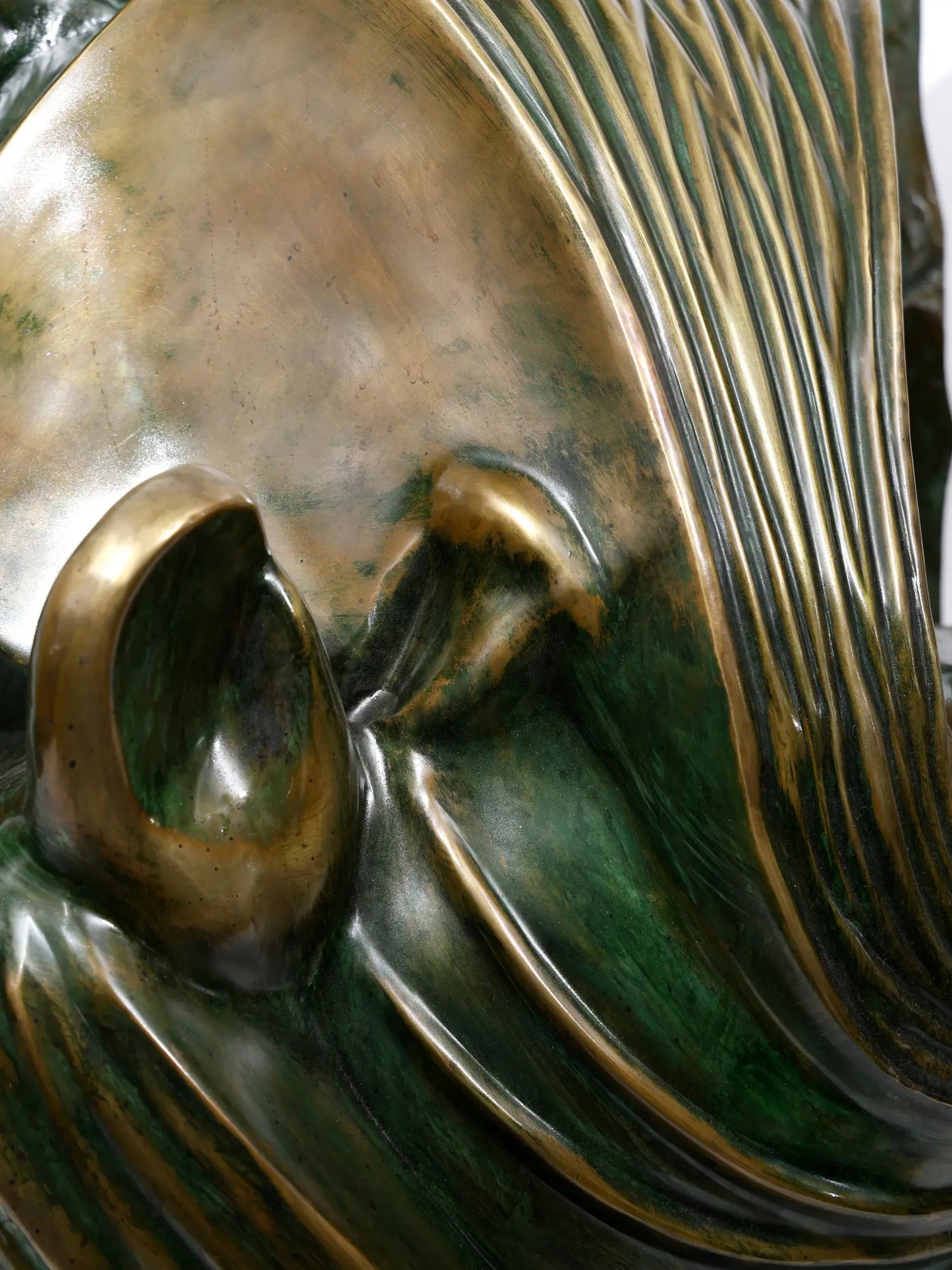 Elegant Modernity: The 26" Ganesha in Brass | Handmade Statue | Made in India